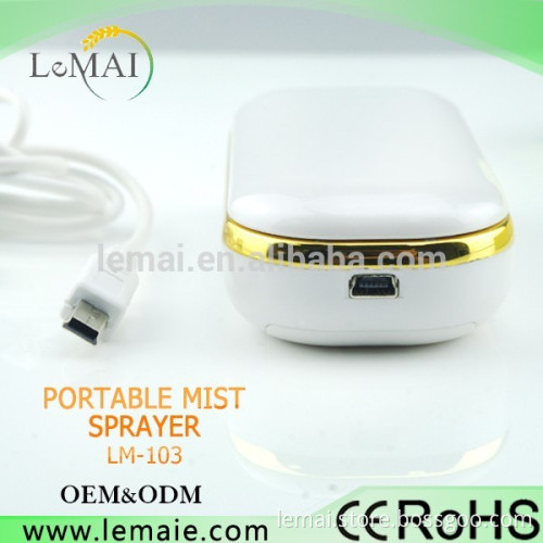 nano time handy moist mist portable facial steamer